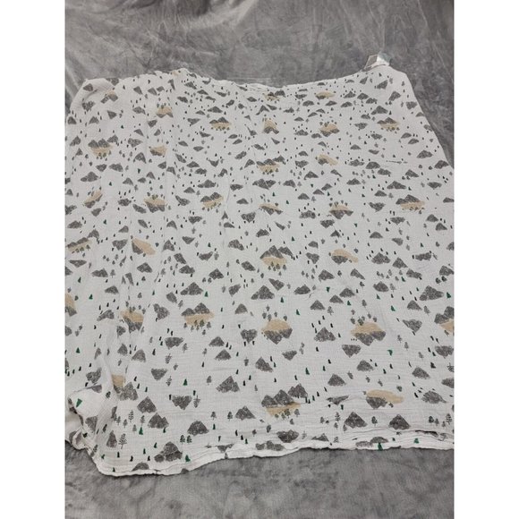 Aden Anais essential Baby Swaddle Blanket Muslin‎ Mountain Forest pattern - Picture 2 of 6
